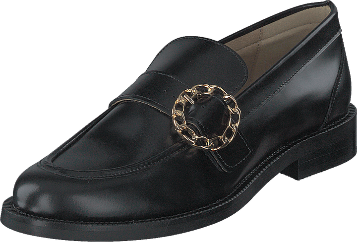 Biagea Simili Loafer Polido Schwarz
