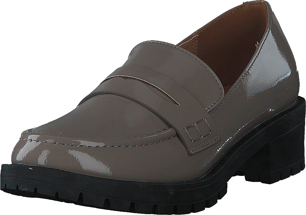 Biapearl Simple Penny Loafer P Taupe