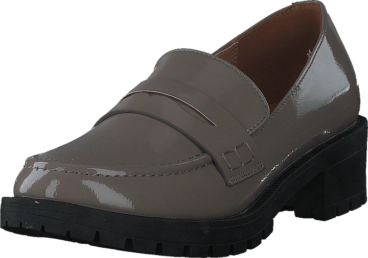 Biapearl Simple Penny Loafer P Taupe