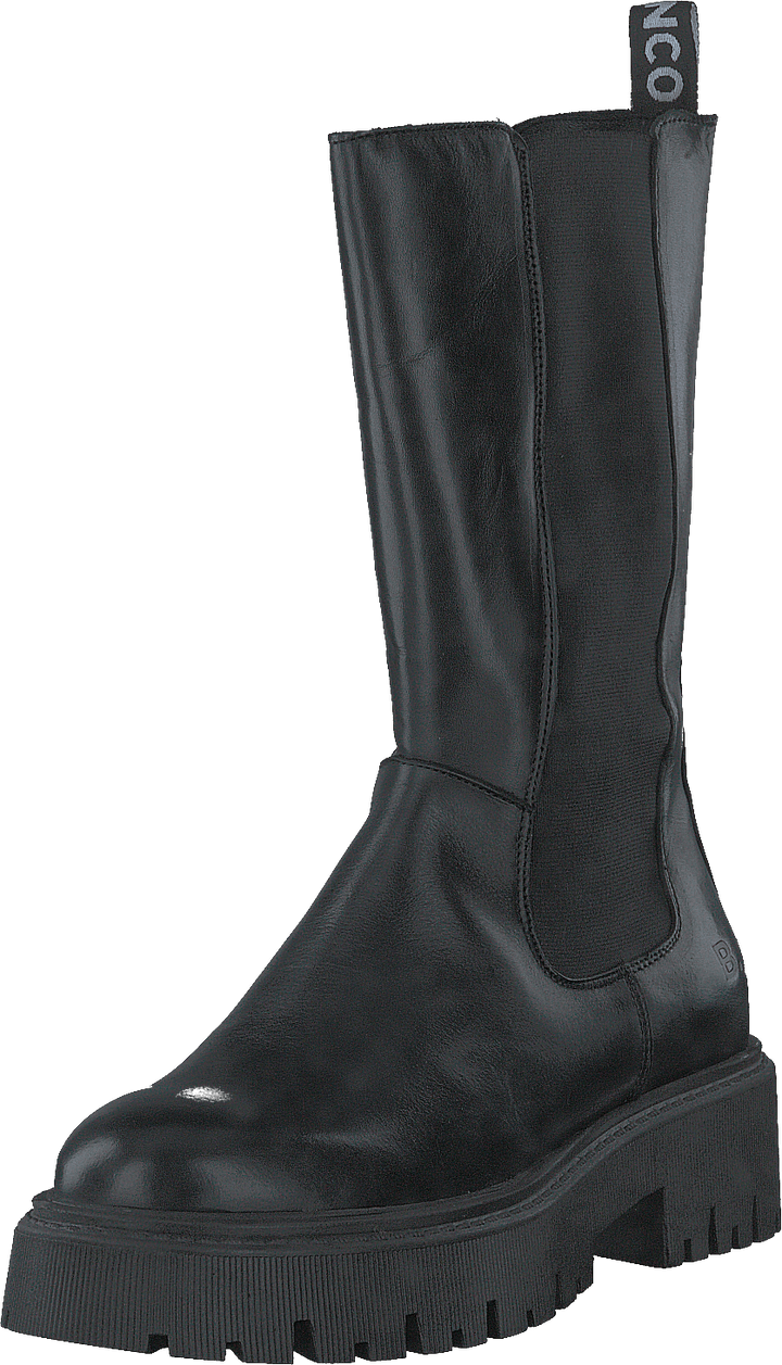 Biagarbi Hög Chelsea Känga Cru Svart