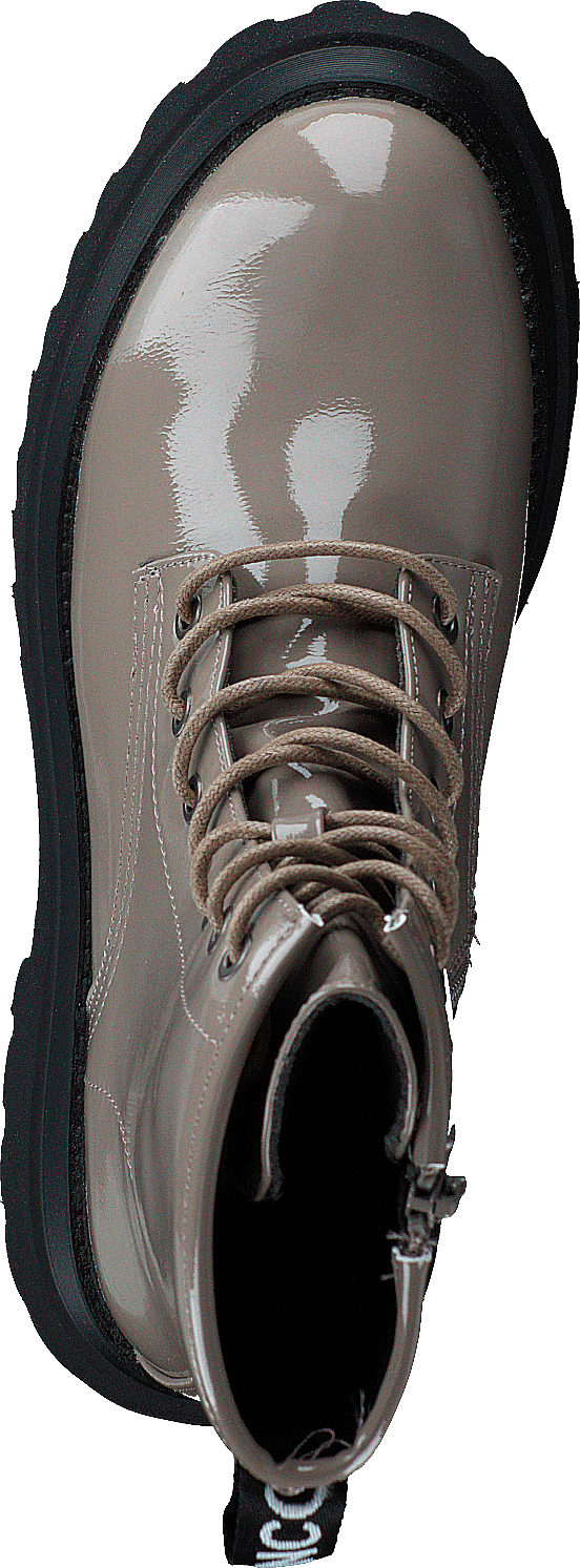 Biagas Laced Up Platform Boot  Taupe