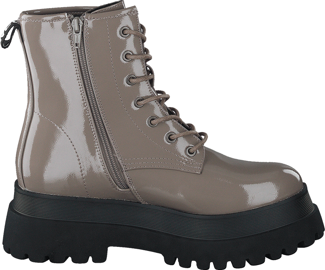 Biagas Laced Up Platform Boot  Taupe