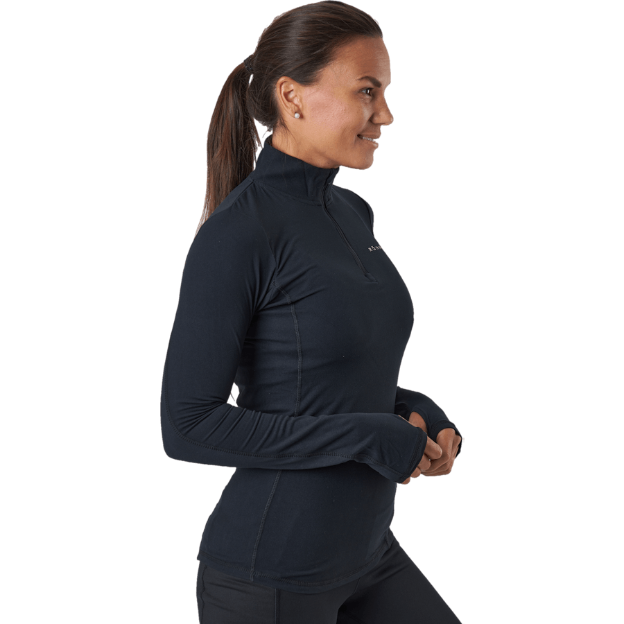 Light Thermo Half Zip Black