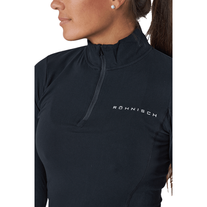 Light Thermo Half Zip Black