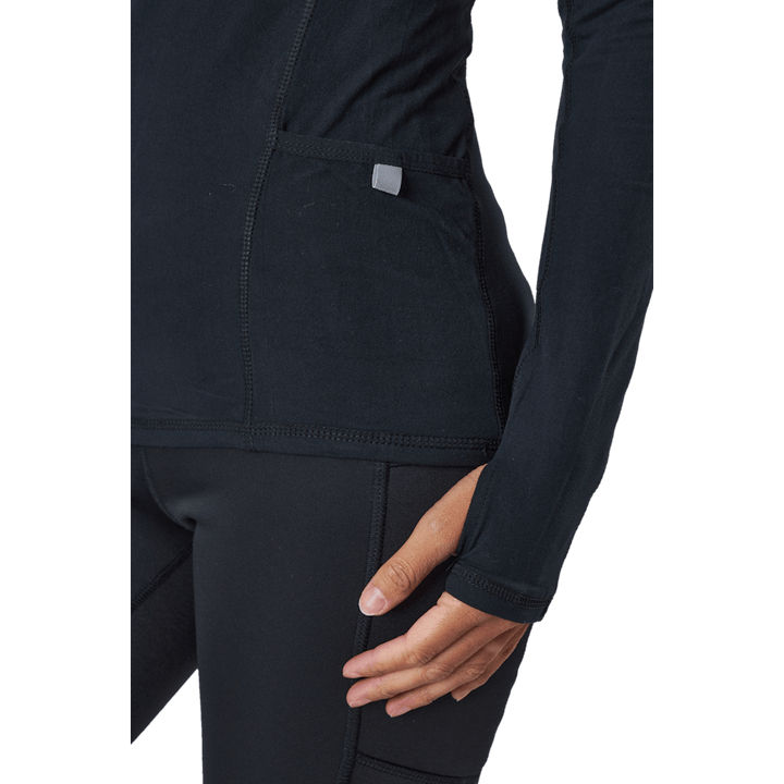 Light Thermo Half Zip Black