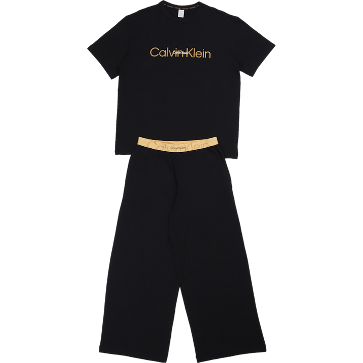 S/s Pant Set Black