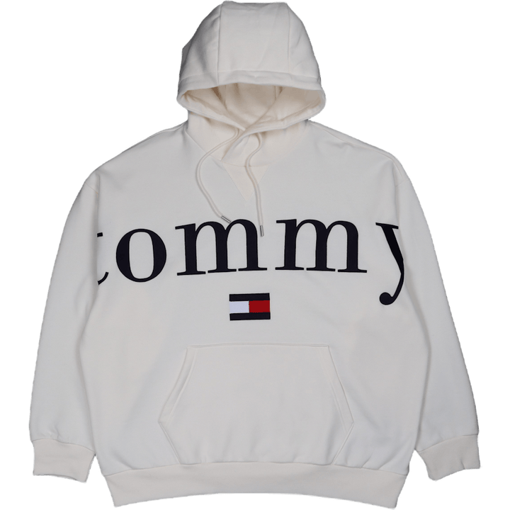 Tjcu Tommy Hoodie Ancient White