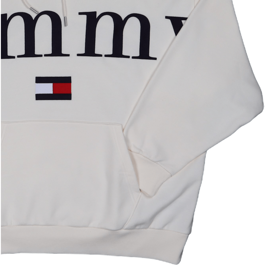 Tjcu Tommy Hoodie Ancient White