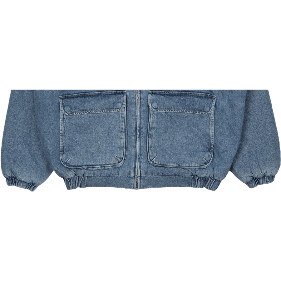 Dnm Kapuzenjacke Sherpa Jckt Df6136 Denim Medium