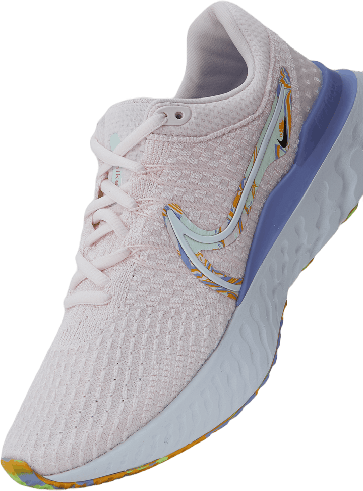 W React Infinity Run Fk 3 Prm Light Soft Pink/white-universi