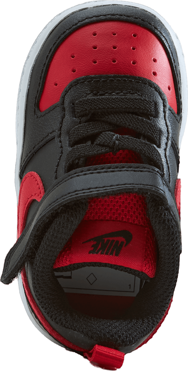 Nike Court Borough Low 2 Baby/ Black/university Red-white