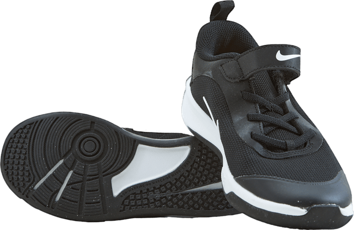 Omni Multi-Court Little Kids' Shoes BLACK/WHITE
