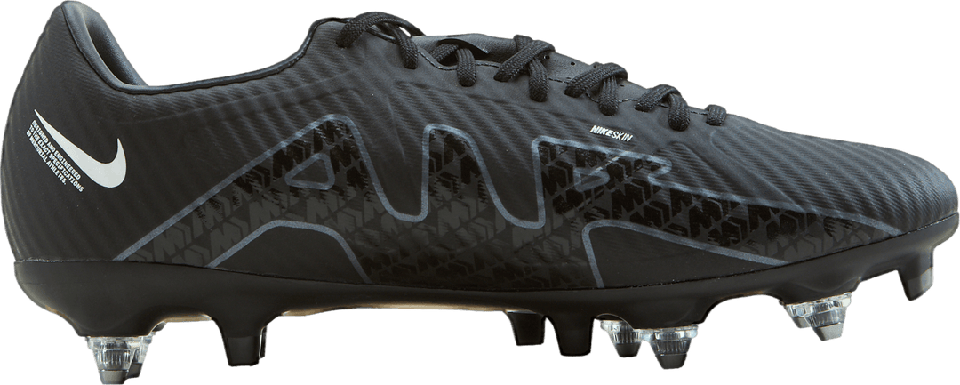 Zoom Mercurial Vapor 15 Academy SG-PRO AC Soft-Ground Soccer Cleat BLACK/DK SMOKE GREY-SUMMIT WHITE-VOLT