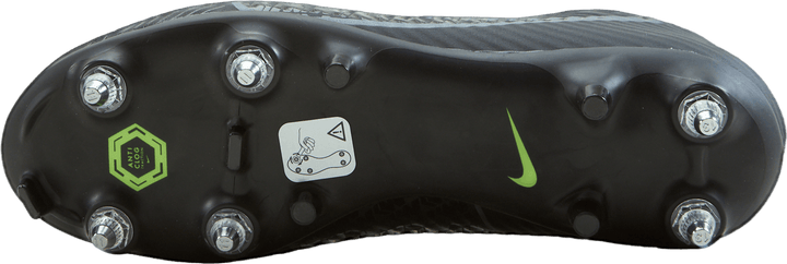 Zoom Mercurial Vapor 15 Academy SG-PRO AC Soft-Ground Soccer Cleat BLACK/DK SMOKE GREY-SUMMIT WHITE-VOLT