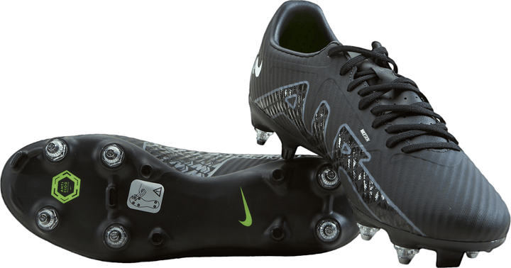 Zoom Mercurial Vapor 15 Academy SG-PRO AC Soft-Ground Soccer Cleat BLACK/DK SMOKE GREY-SUMMIT WHITE-VOLT