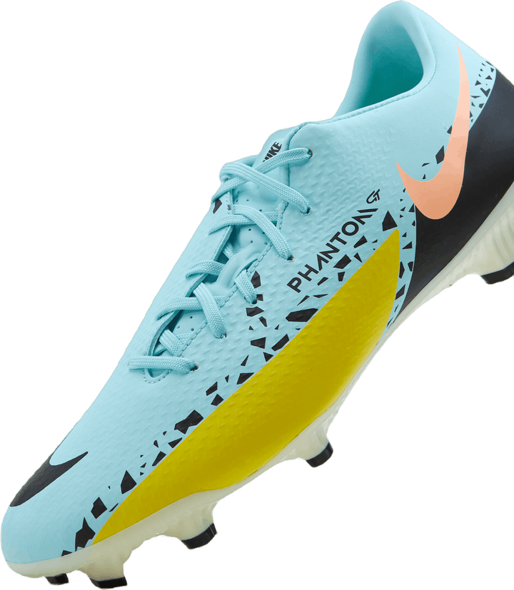 Nike Phantom Gt2 Academy Mg Mu Glacier Ice/black-yellow Strik