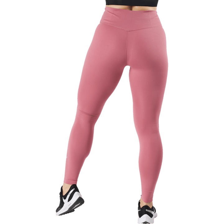 Nike Dri-fit One Women's Mid-r Desert Berry/white