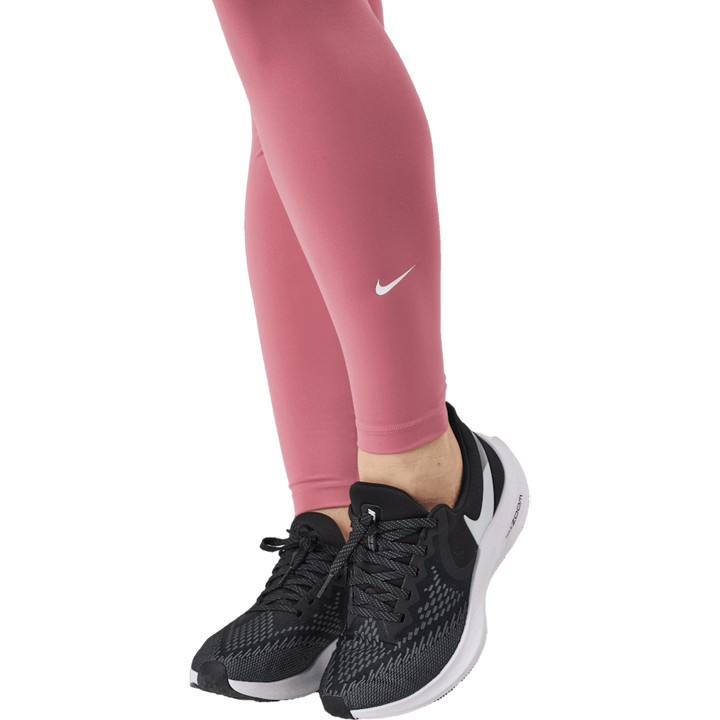 Nike Dri-fit One Women's Mid-r Desert Berry/white
