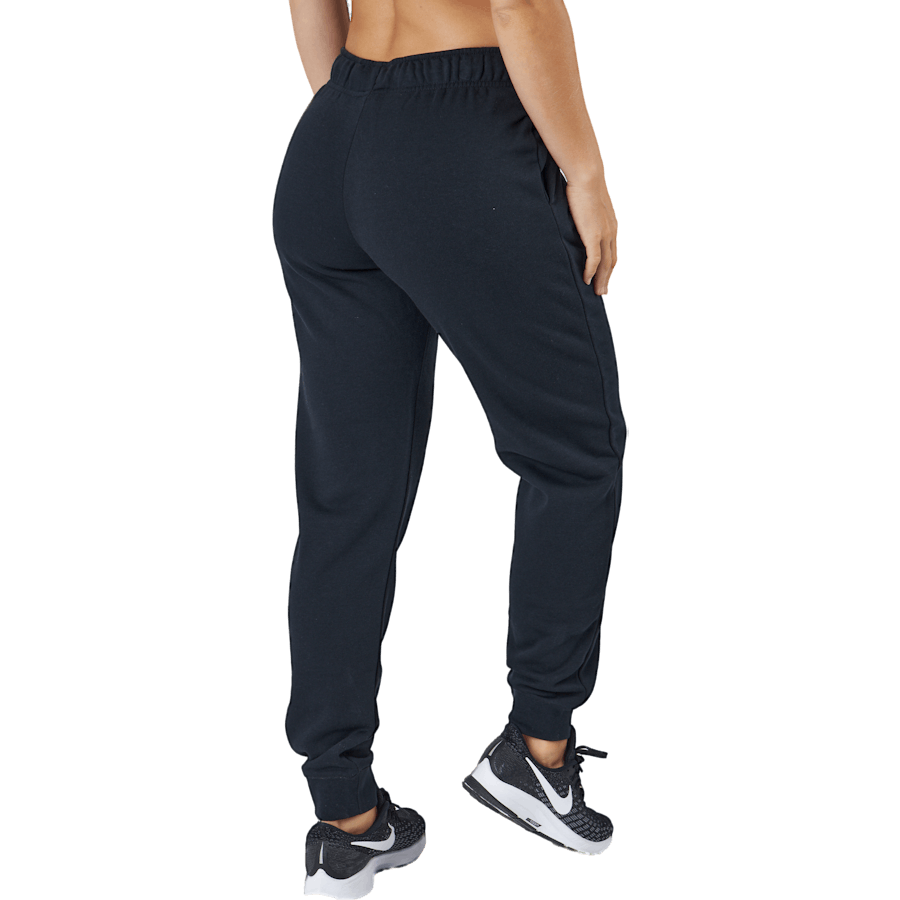 Sportswear Club Fleece Women's Mid-Rise Joggers BLACK/WHITE