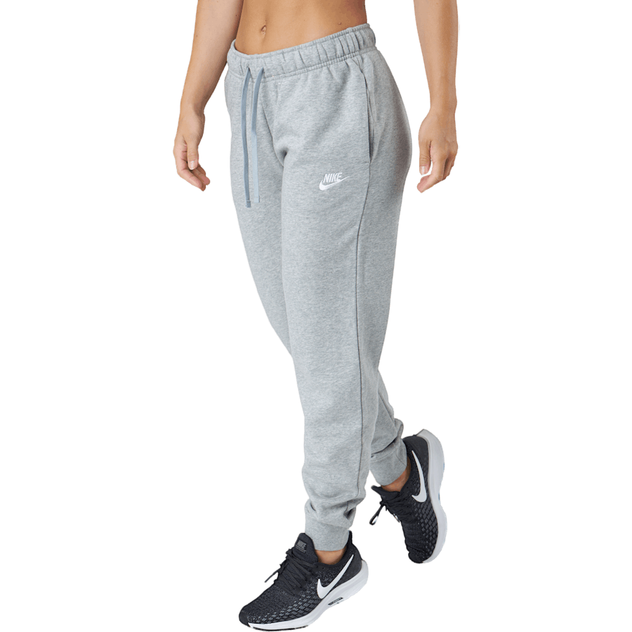 Sportswear Club Fleece Women's Mid-Rise Joggers DK GREY HEATHER/WHITE