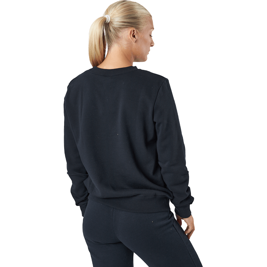 Dámské sportovní oblečení Club Fleece Crew BLACK/WHITE