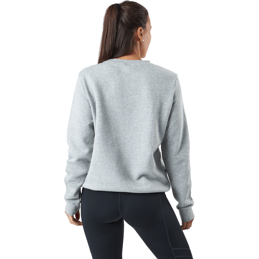 Sportswear Club Fleece Women's Crew DK GREY HEATHER/WHITE
