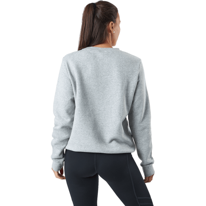 Sportswear Club Fleece Women's Crew DK GREY HEATHER/WHITE