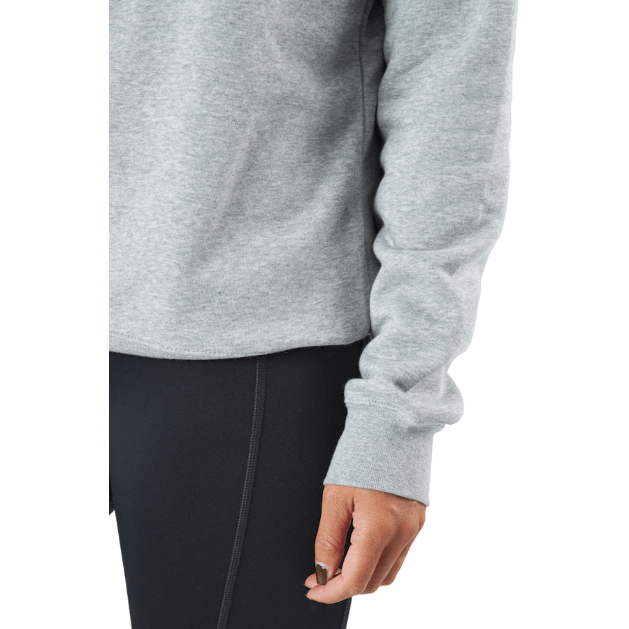 Sportswear Club Fleece Women's Crew DK GREY HEATHER/WHITE