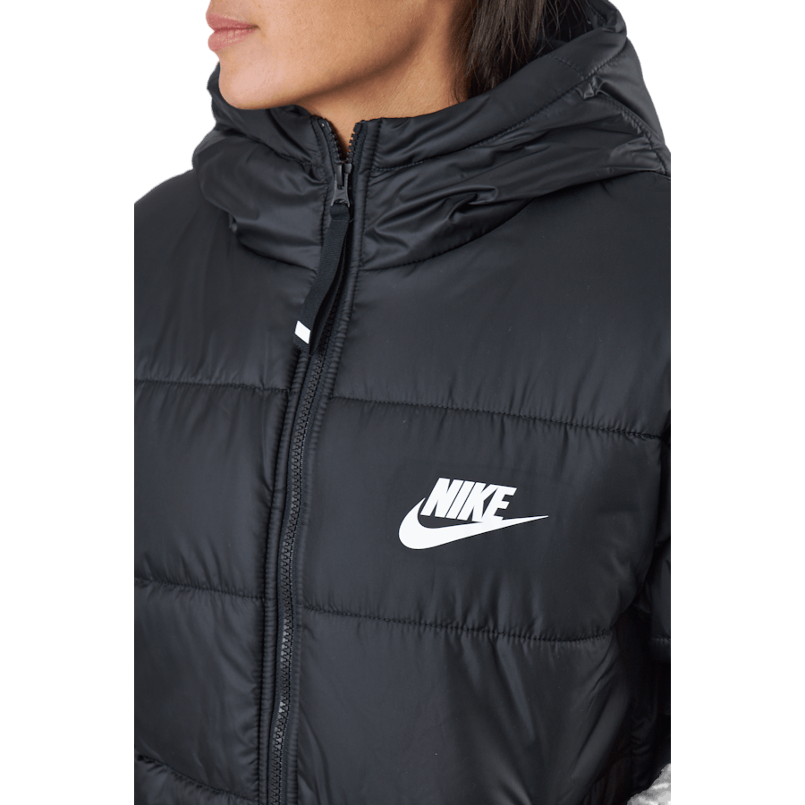 W Nsw Syn Tf Rpl Hd Jkt Black/black/white