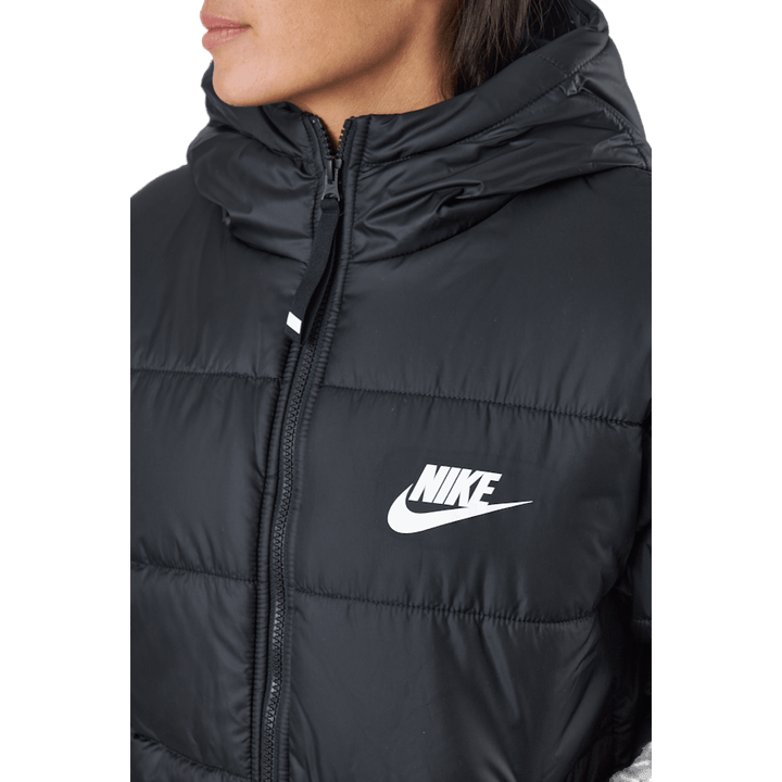 W Nsw Syn Tf Rpl Hd Jkt Black/black/white