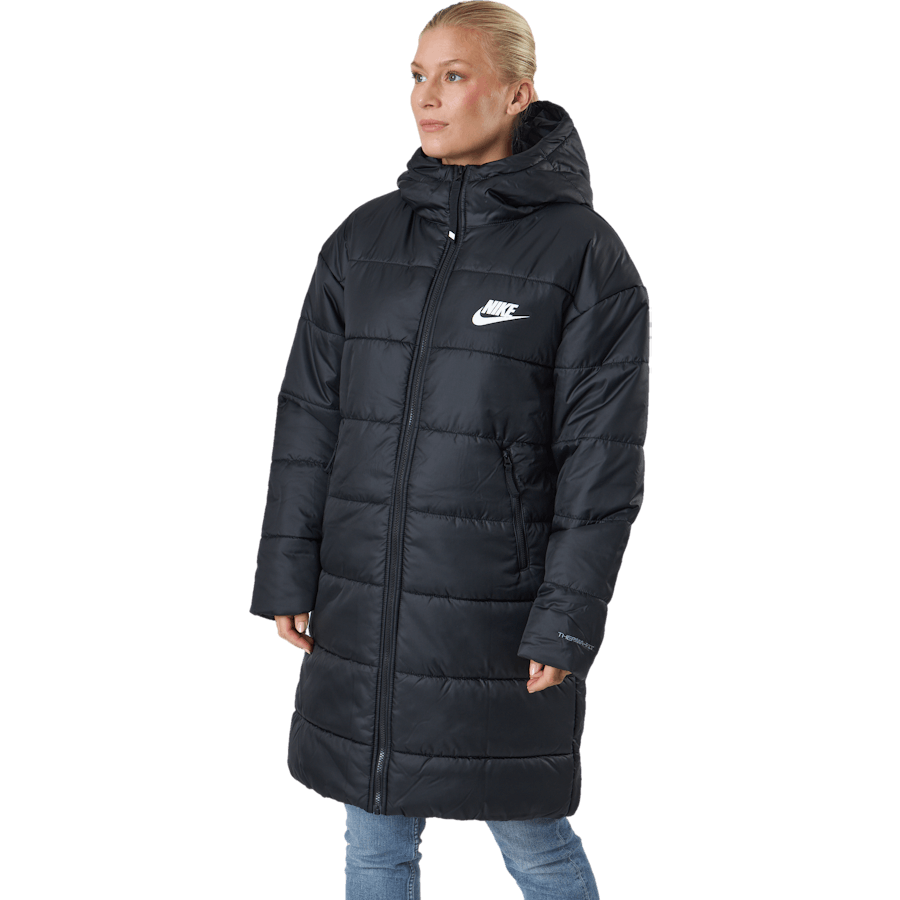 Parka W Nsw Syn Tf Rpl Hd Nero/Nero/Bianco