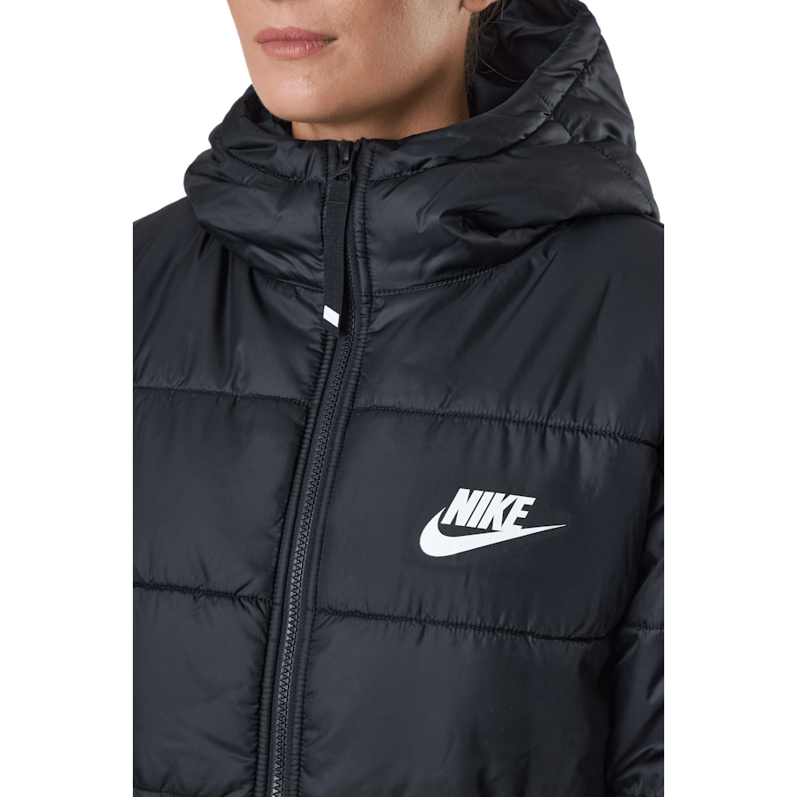 Parka W Nsw Syn Tf Rpl Hd Nero/Nero/Bianco