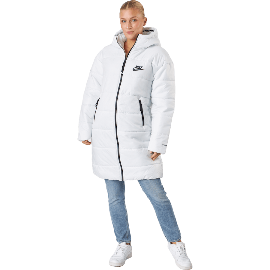 Parka W NSW Syn Tf Rpl Hd Blanc sommet/blanc sommet/noir