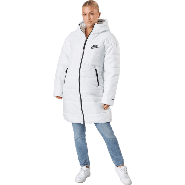 Parka W NSW Syn Tf Rpl Hd Blanc sommet/blanc sommet/noir