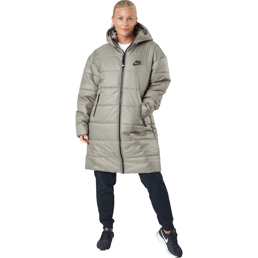 W Nsw Syn Tf Rpl Hd Parka Matte Olive/matte Olive/schwarz