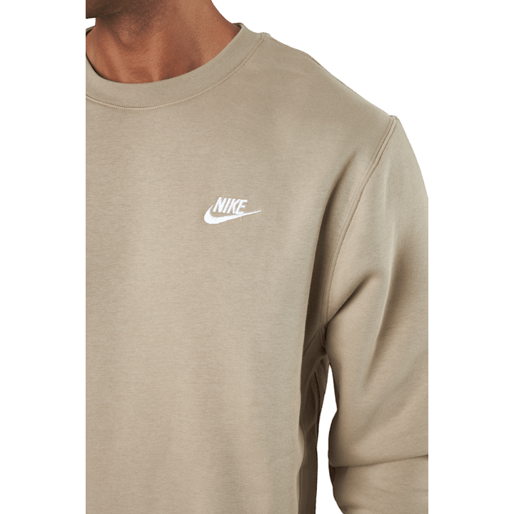 Nike Sportswear Club Fleece Cr Khaki/white