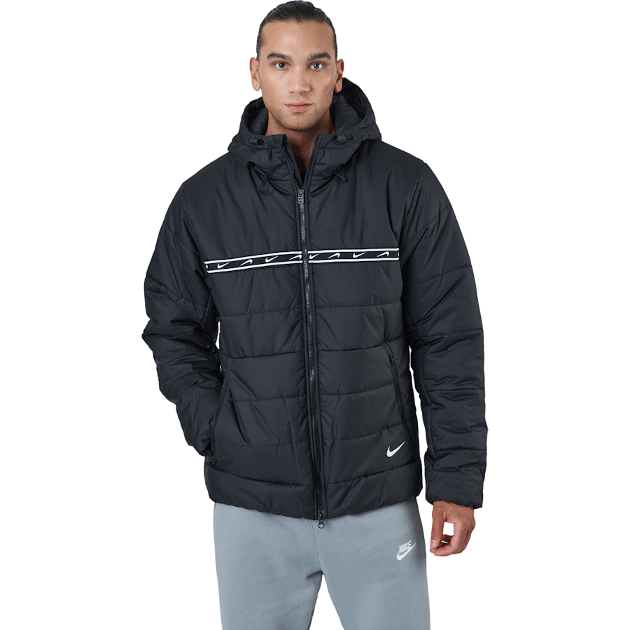 M Nsw Repeat Syn Fill Jkt Black/black/white/white