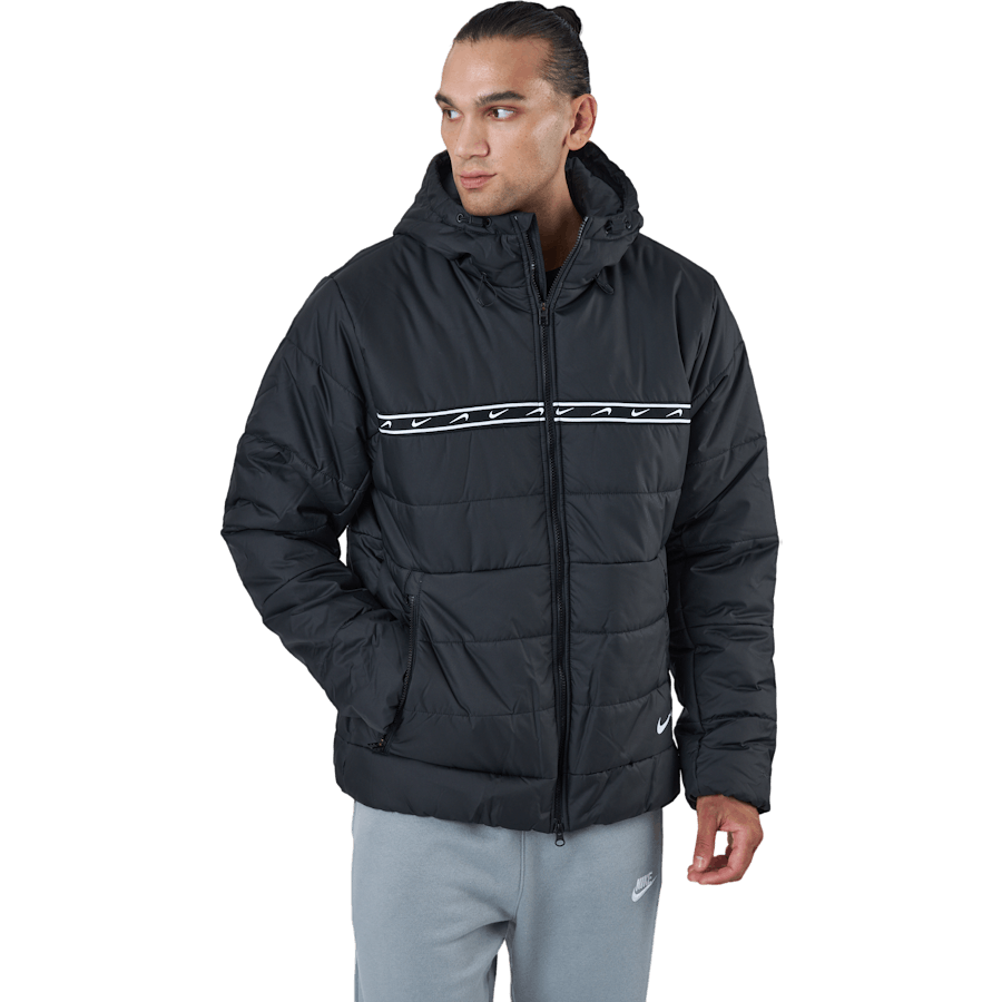 M Nsw Repeat Syn Fill Jkt Black/black/white/white