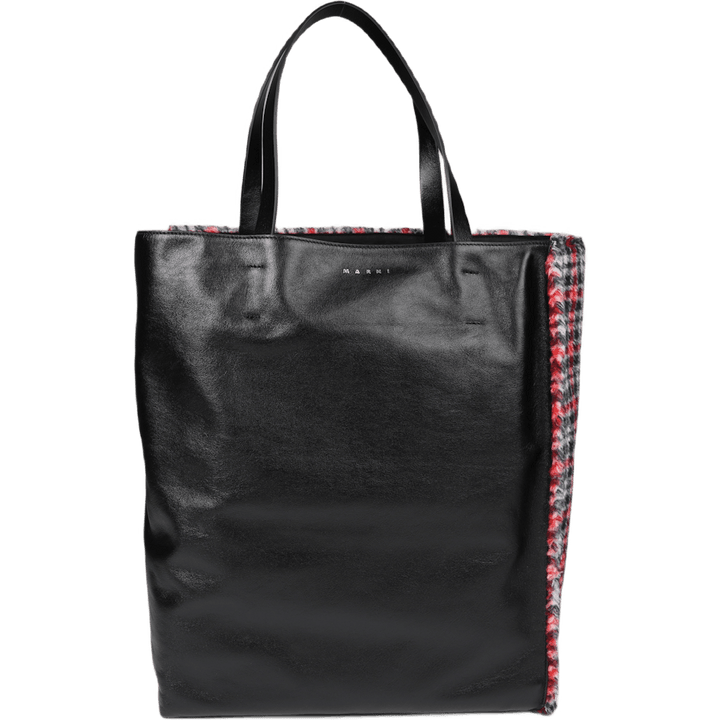 Shopping Bag Black/hot Red/black