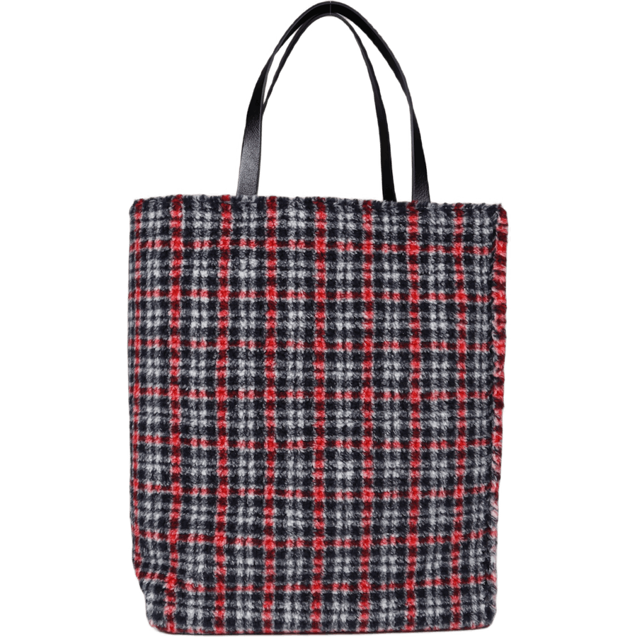 Shopping Bag Black/hot Red/black