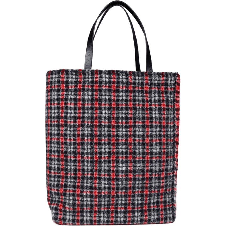 Shopping Bag Black/hot Red/black