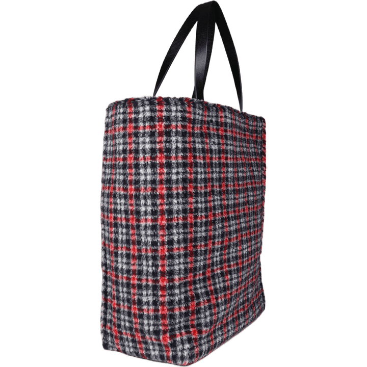 Shopping Bag Black/hot Red/black