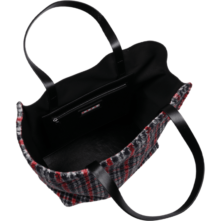 Shopping Bag Black/hot Red/black
