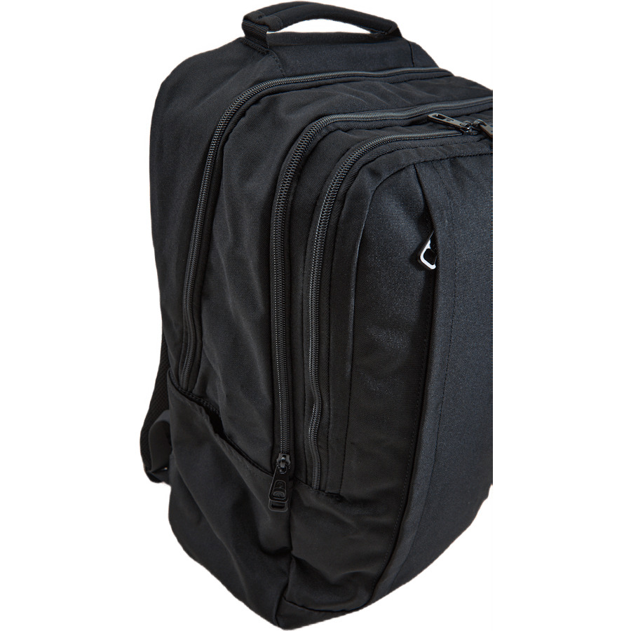 Batoh s 3 priehradkami čierny