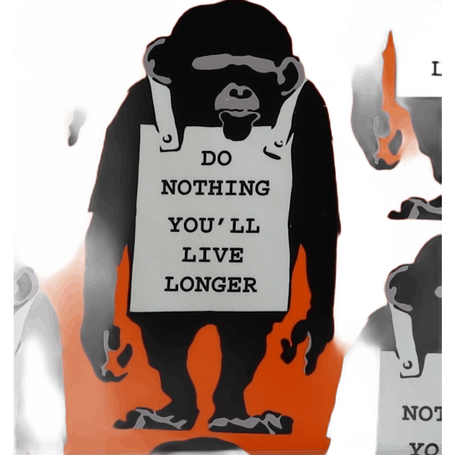 Be@rbrick Monkey Sign 1000ï¼ Multi