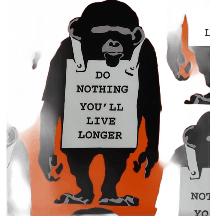 Be@rbrick Monkey Sign 1000ï¼ Multi