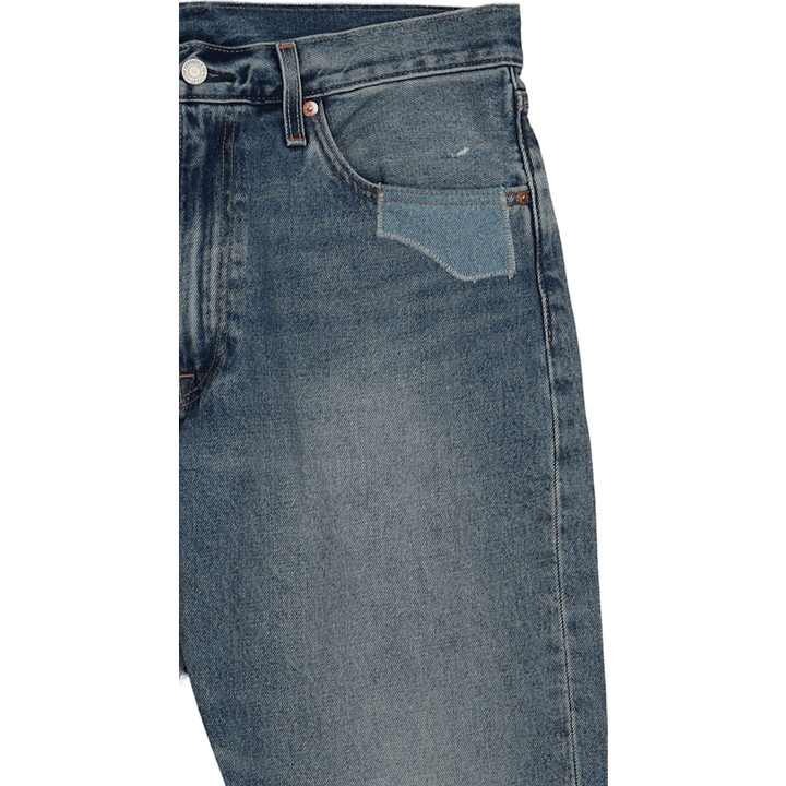 551z Straight Crop Light Indigo