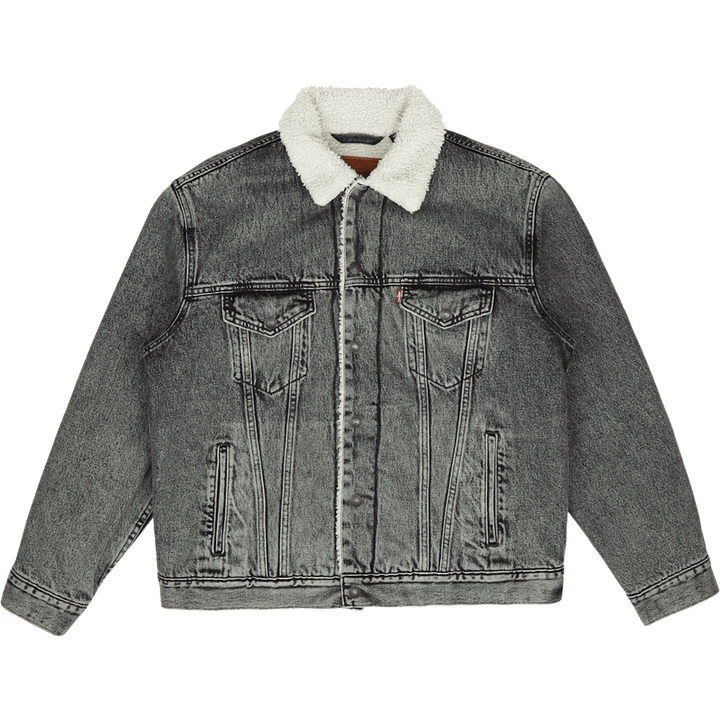 Vtg Fit Sherpa Trucker Z1305