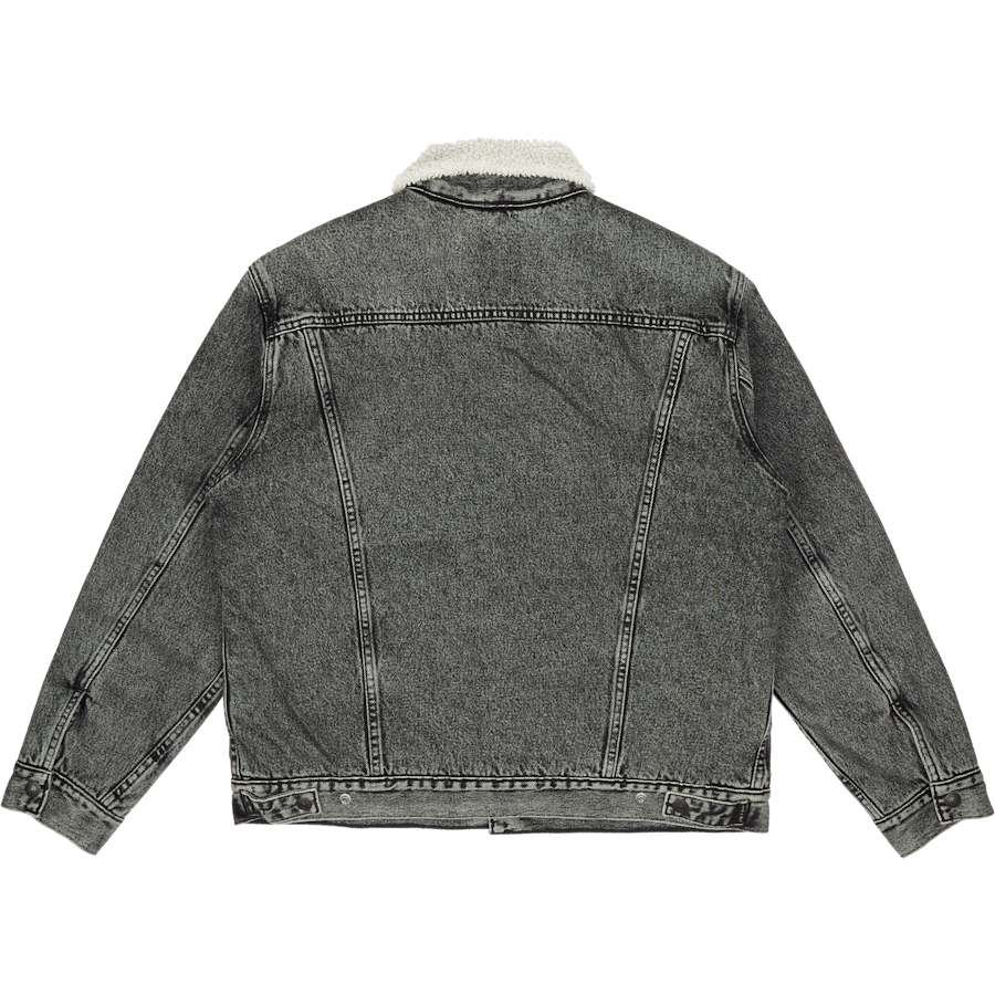 Vtg Fit Sherpa Trucker Z1305
