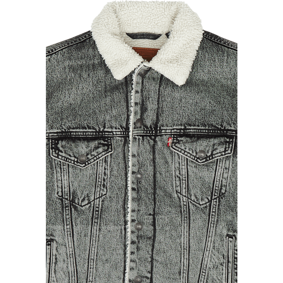 Vtg Fit Sherpa Trucker Z1305